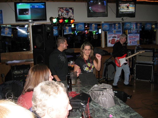 K. V. HotShots Sports Bar 1/24/09